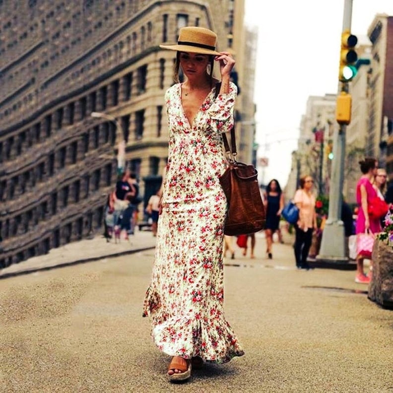 Sunward Floral Maxi Dress