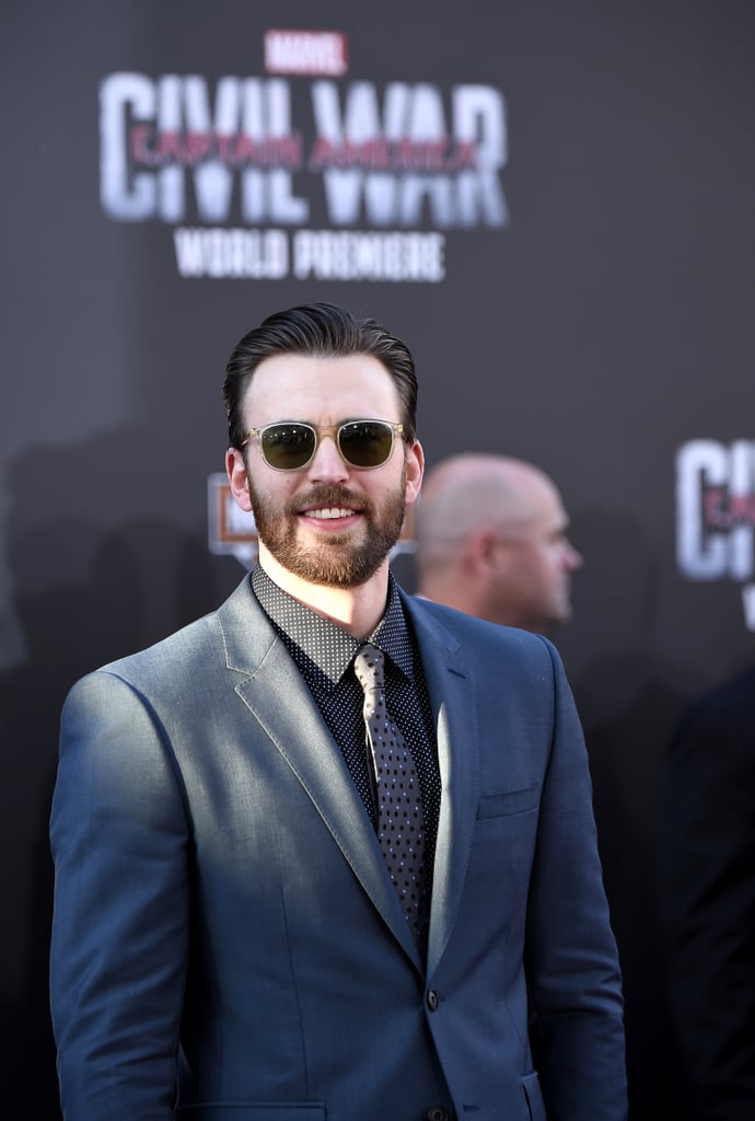 Chris Evans at Captain America: Civil War LA Premiere 2016