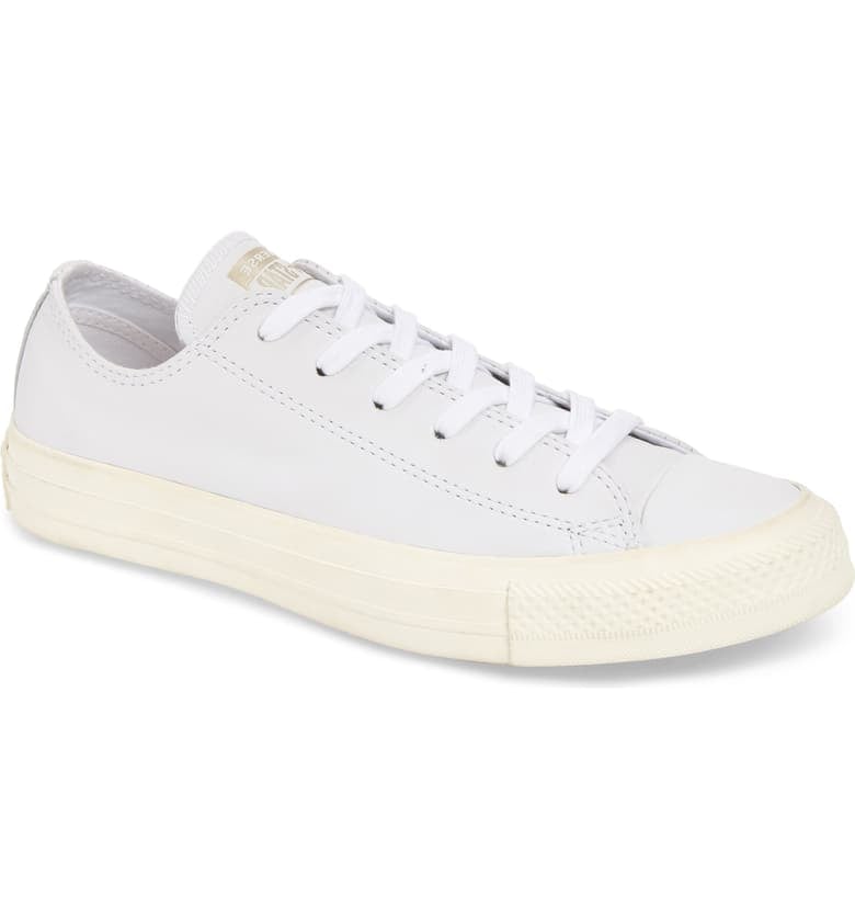 Converse Chuck Taylor All Star Luxe Leather Low-Top Sneakers ...