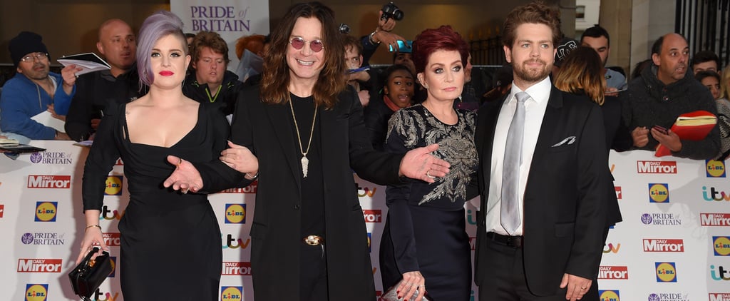 The Osbourne Family at the Pride of Britain Awards 2015