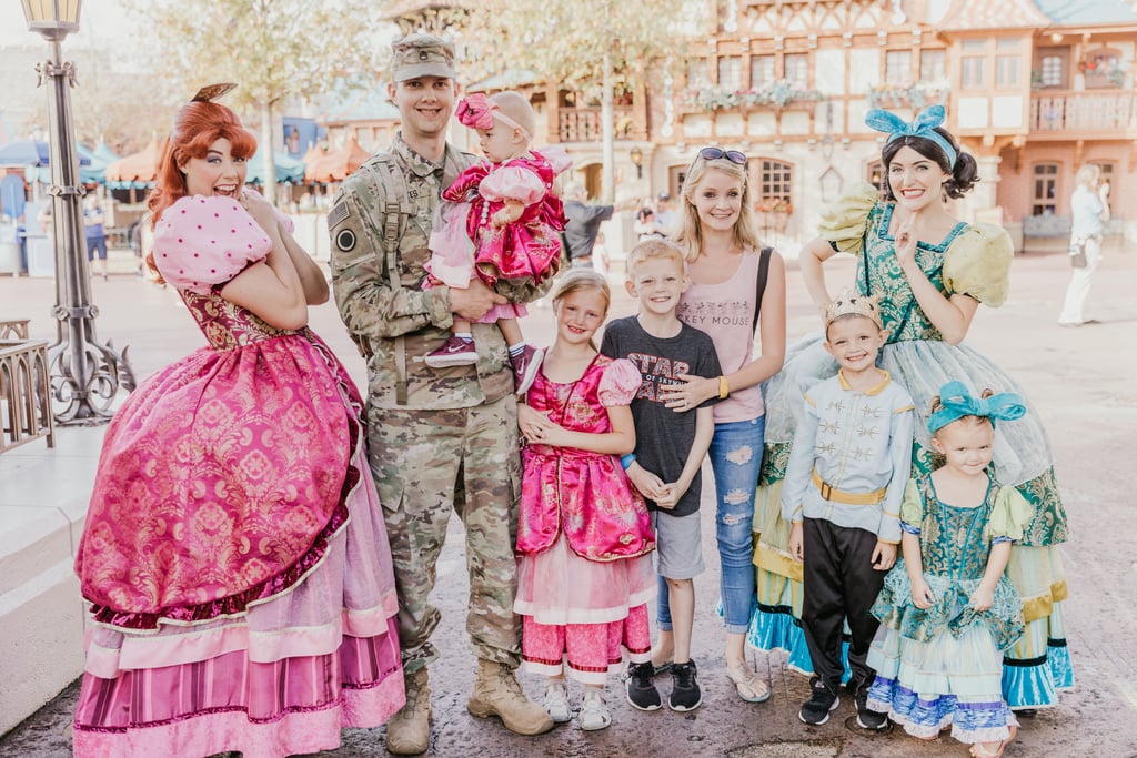 Photos of Military Dad Surprising His Family at Disney World