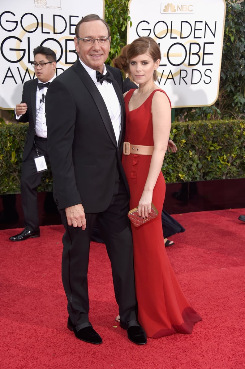 Kevin Spacey and Kate Mara