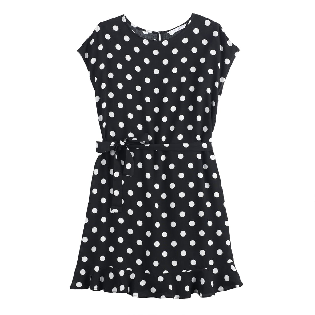 POPSUGAR Collection at Kohl's Plus-Size Print Tie-Waist Dress