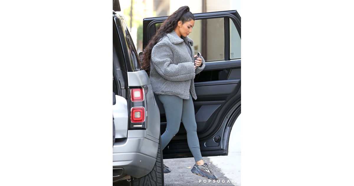 Kim wearing yeezy new arrivals 700