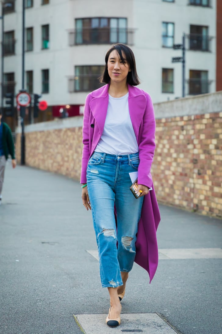 Day 2 | London Fashion Week Street Style Spring 2018 | POPSUGAR Fashion ...