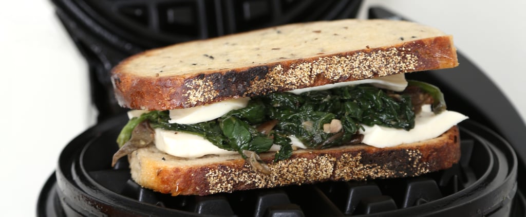 Waffle Iron Grilled Cheese