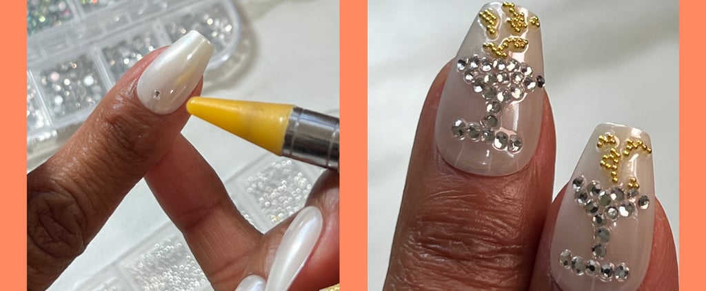 New Year's Eve Martini Nails Tutorial With Photos
