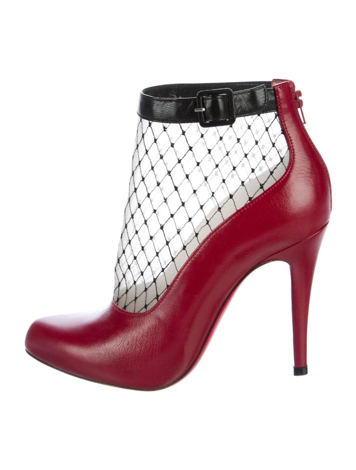 louboutin red booties