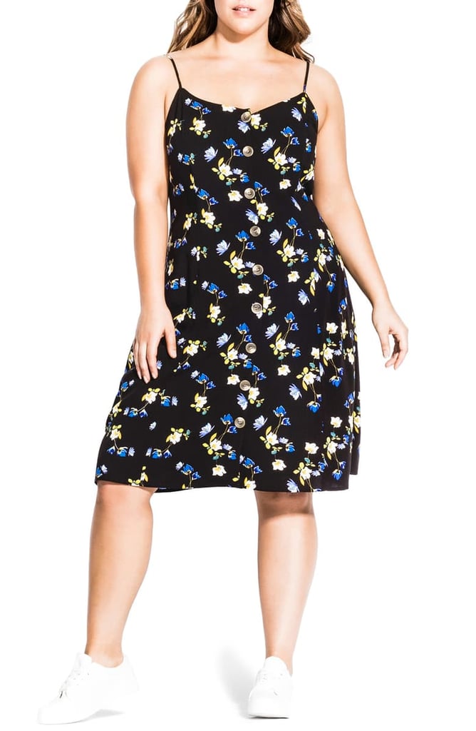 City Chic Summer Buds Sundress