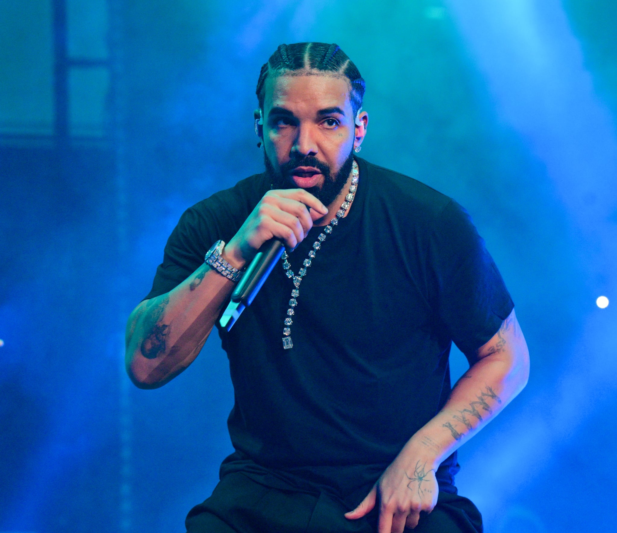 ATLANTA, GA - DECEMBER 9: Rapper Drake performs onstage during 
