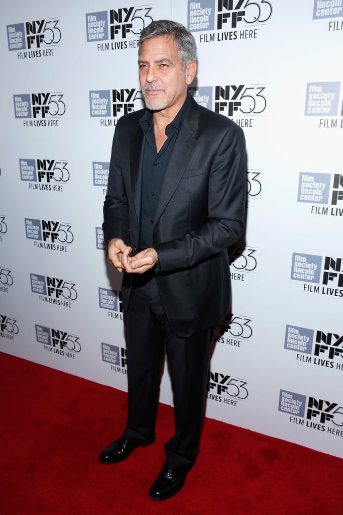 Amal and George Clooney at NYC Film Festival 2015