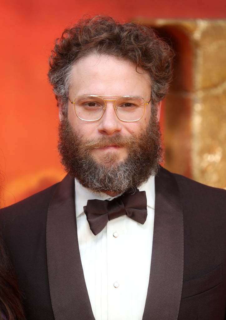 Pictured: Seth Rogen at The Lion King premiere in London.