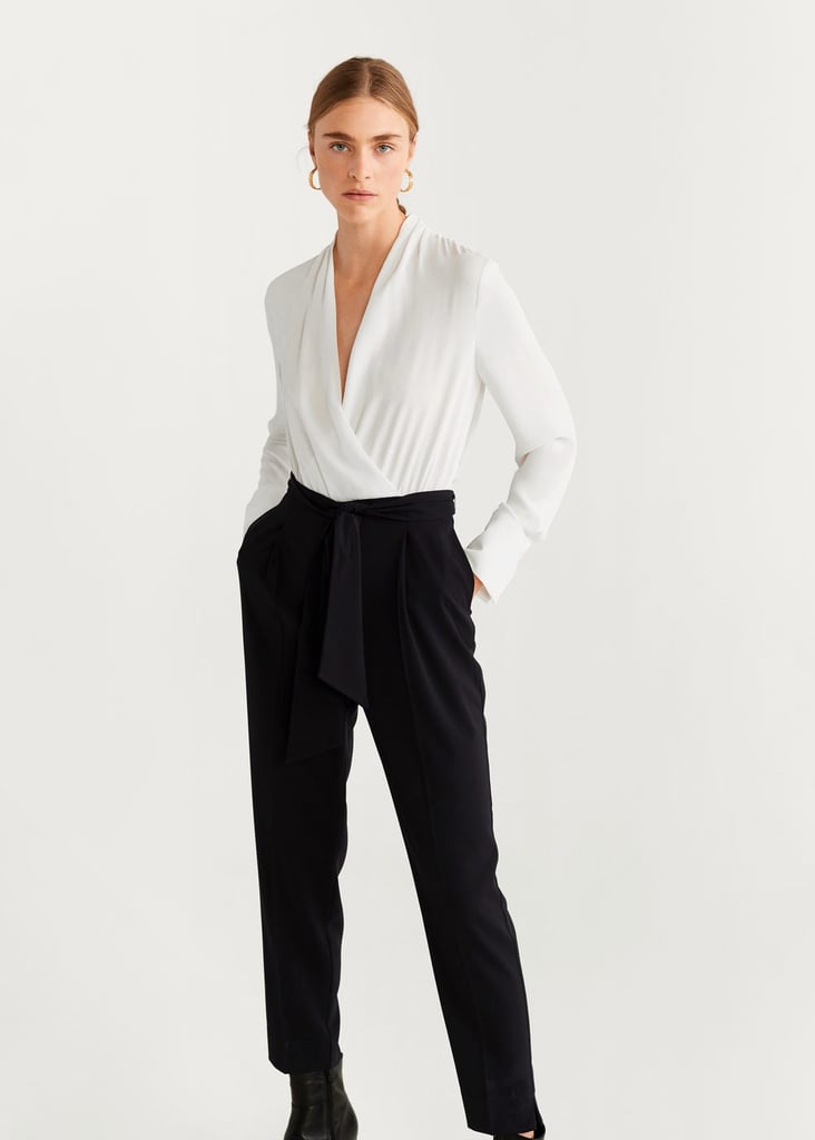 Mango Bicolor long jumpsuit | The Coolest Pieces to Buy at Mango Right ...