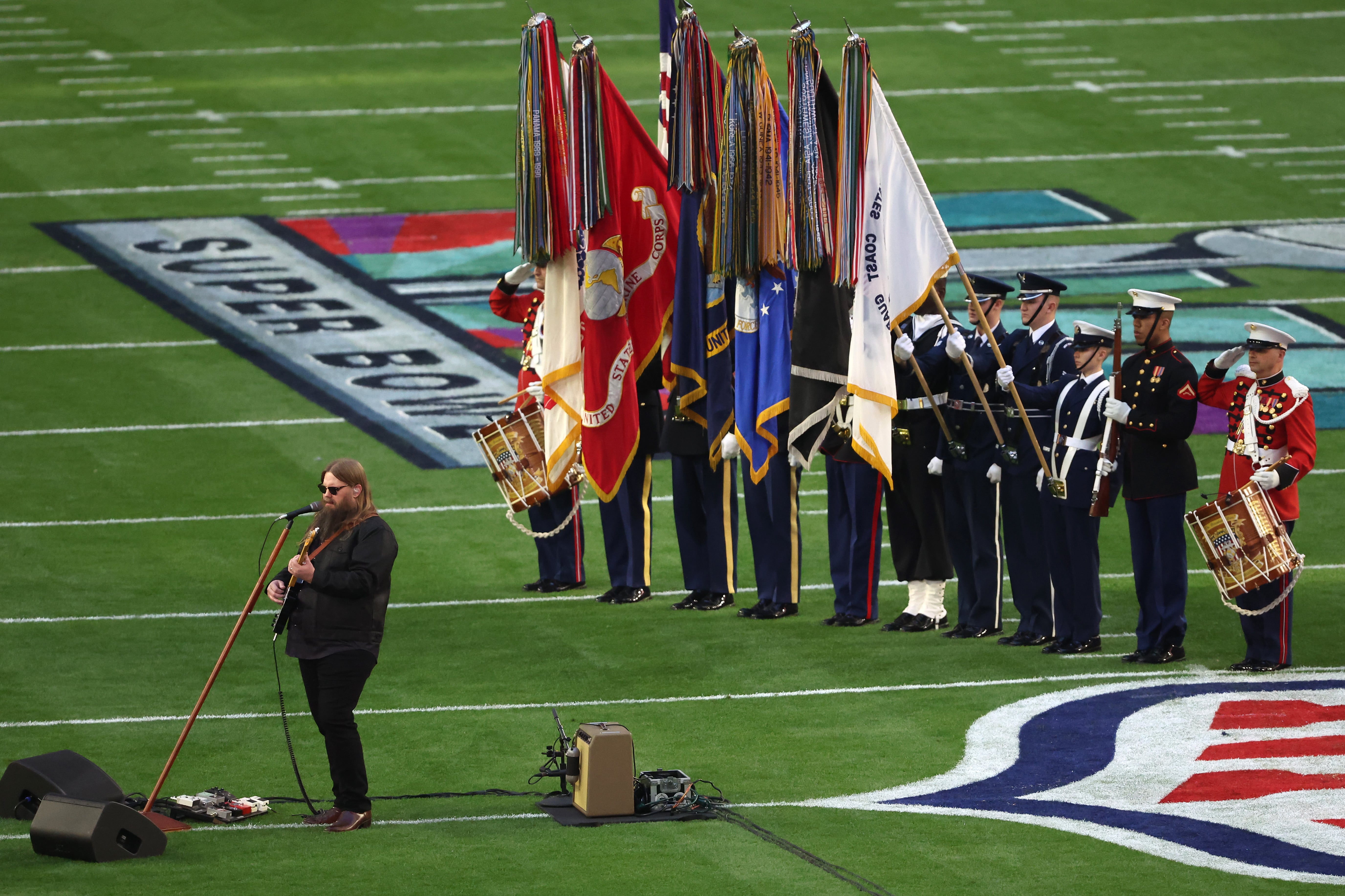 Chris Stapleton Set to Sing National Anthem at Super Bowl VII