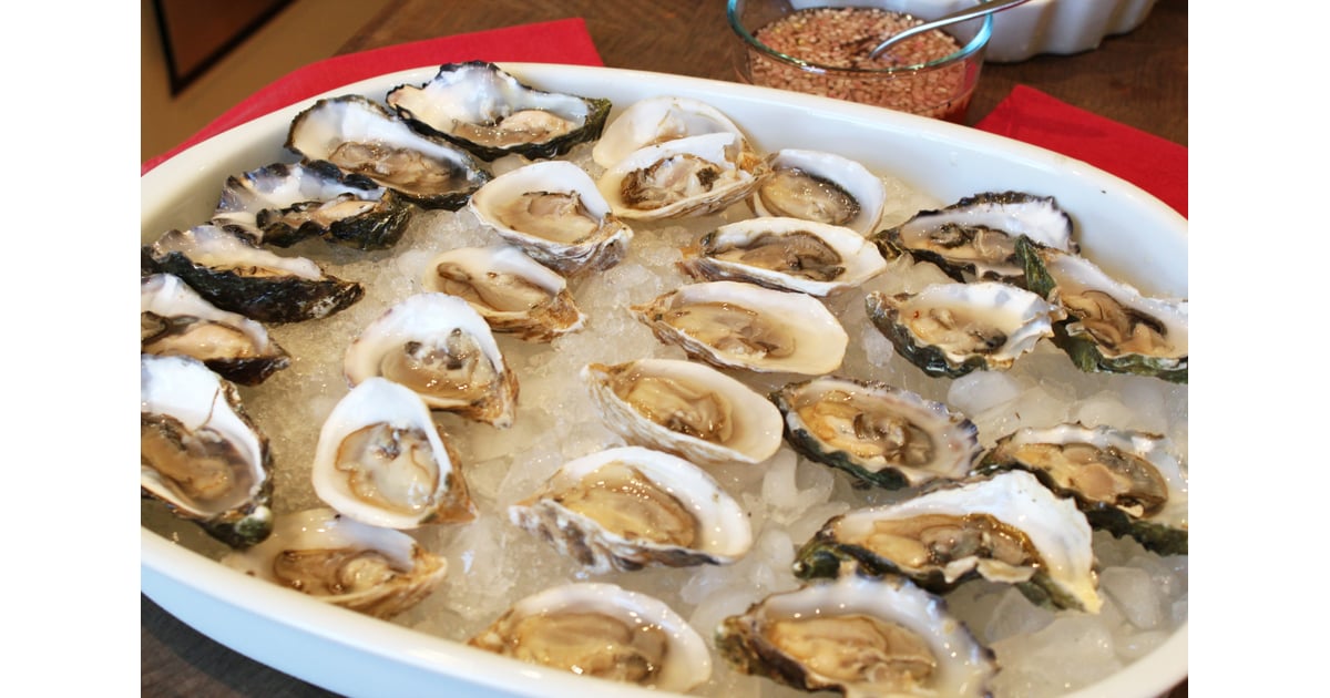 Oysters With Champagne New Year's Eve Party Recipes POPSUGAR Food Photo 2