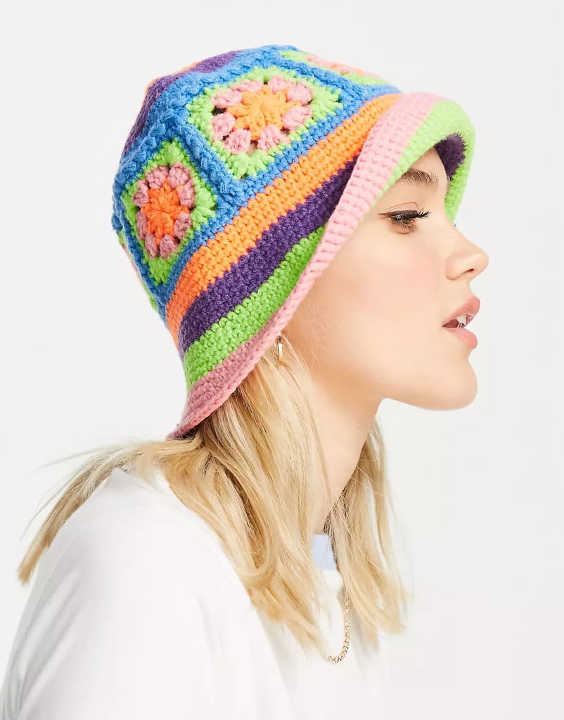 ASOS Design Crochet Bucket Hat ($20)