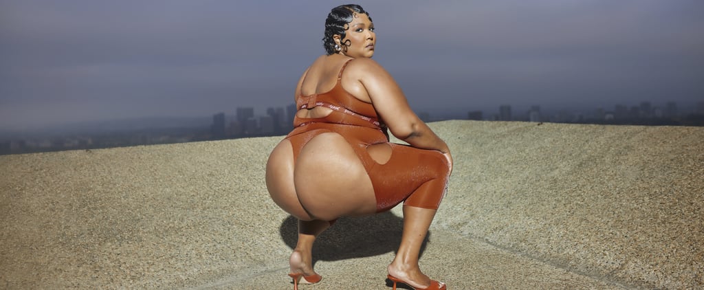 Lizzo Wears Brown Butt-Revealing Yitty Leggings on Instagram