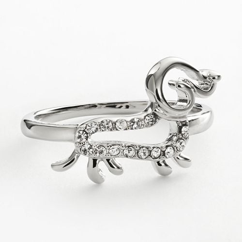 Crystal dog ring ($18)
