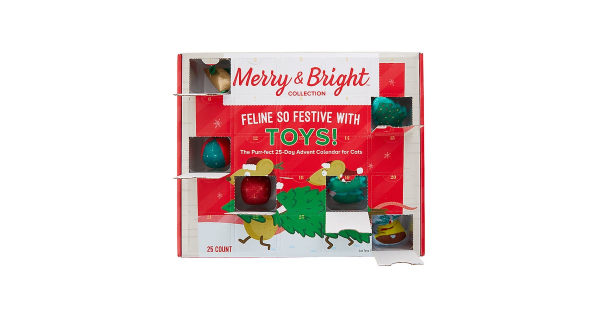 Merry & Bright Holiday 25Day Advent Calendar for Cats Advent