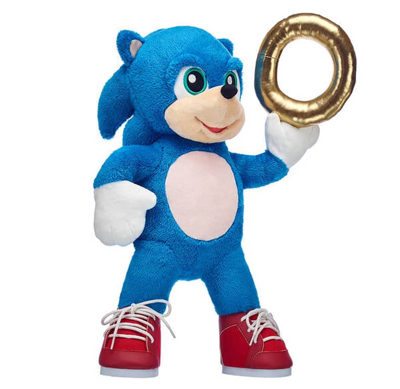 Sonic the hedgehog teddy bear on sale