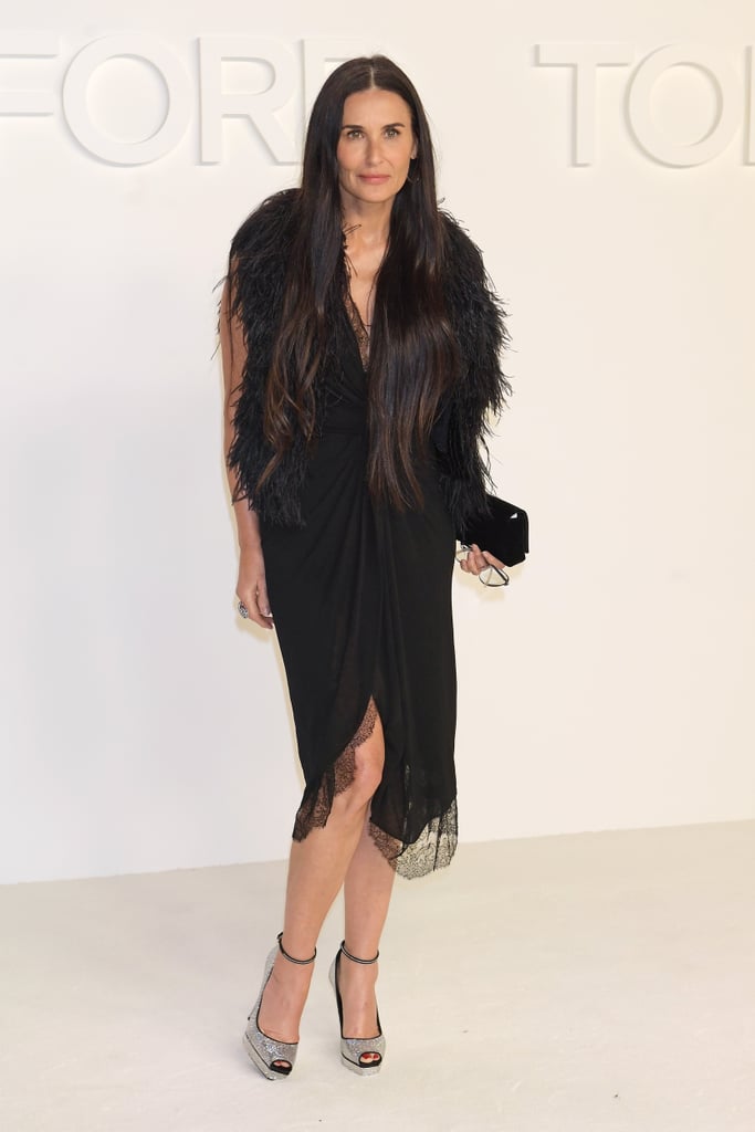 Demi Moore at the Tom Ford Fall 2020 Show