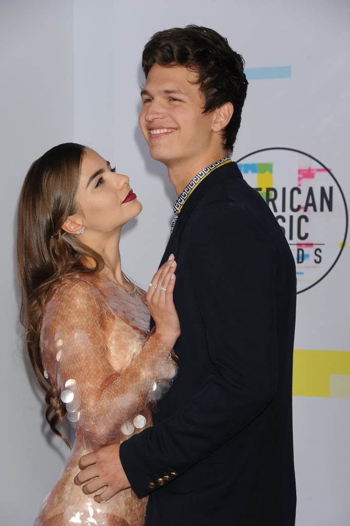 Ansel Elgort and Violetta Komyshan Cute Pictures