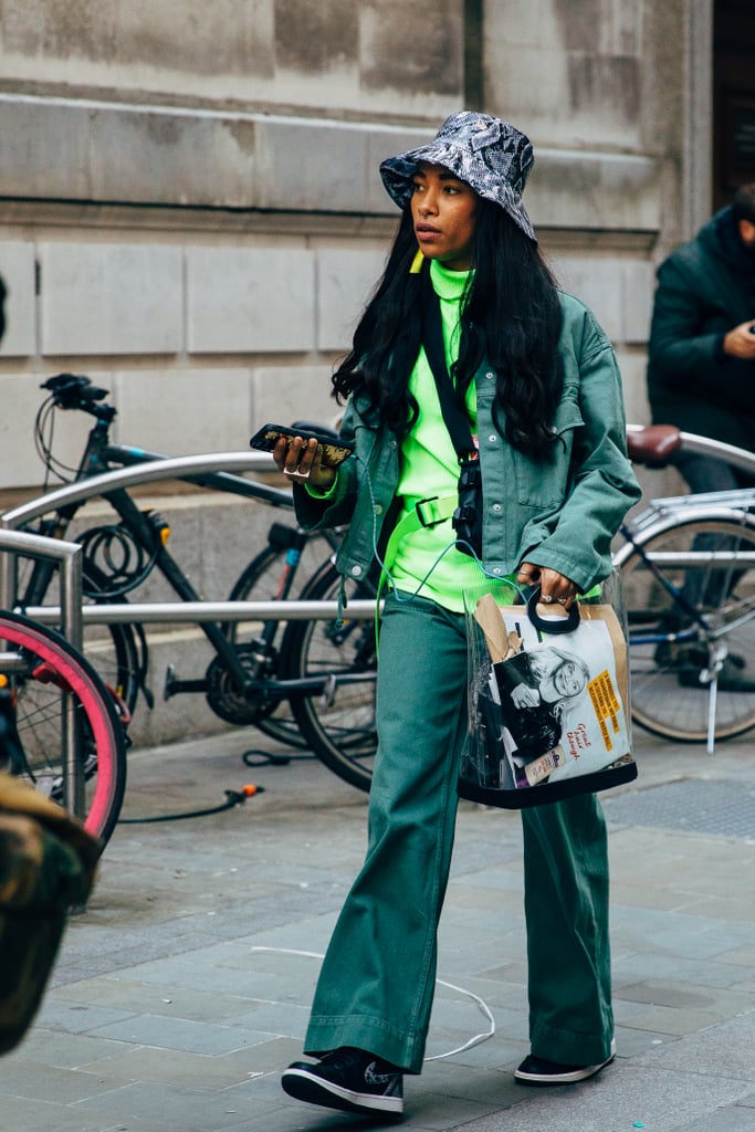 London Fashion Week Day 1 London Fashion Week Street Style Autumn 2019 Popsugar Fashion Uk 