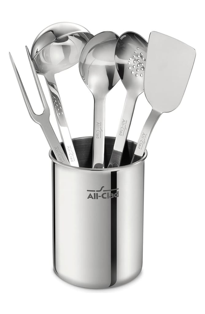 All-Clad 6-Piece Stainless Steel Kitchen Tool Set