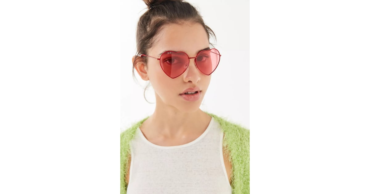 Urban Outfitters Metal Heart Sunglasses | Harry Styles's Sunglasses in