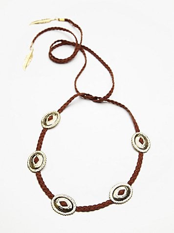 Concho Braided Headband ($34)