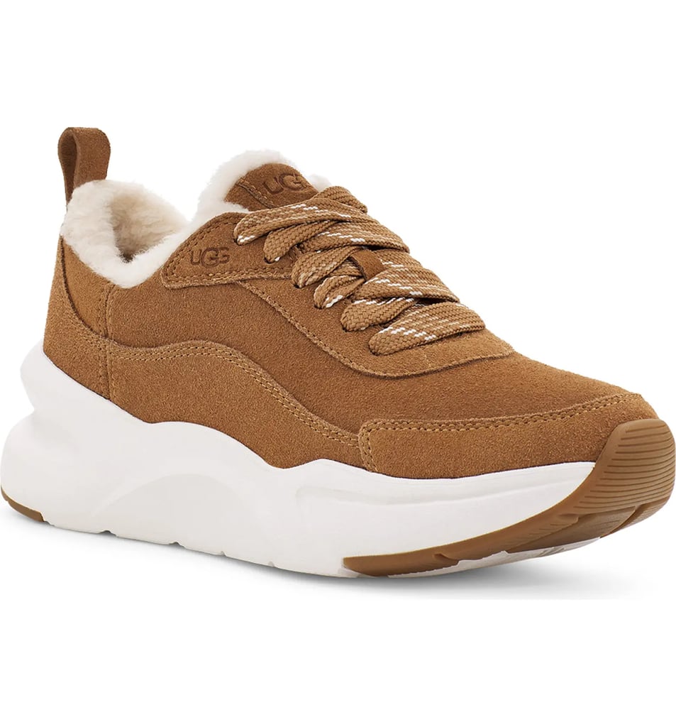 Lush Liner: UGG LA Glide Heritage Suede Sneakers