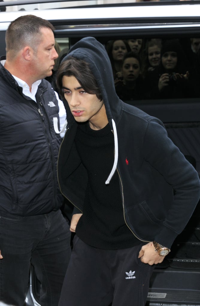 When he looked like he'd rather be sleeping.