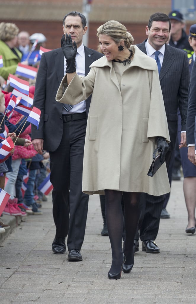 Queen Maxima of the Netherlands' Happy Faces