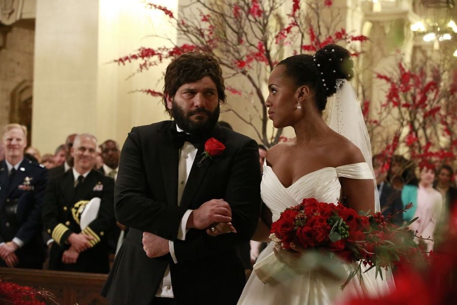 Scandal Olivia And Fitzs Wedding Pictures Popsugar Entertainment Photo 12