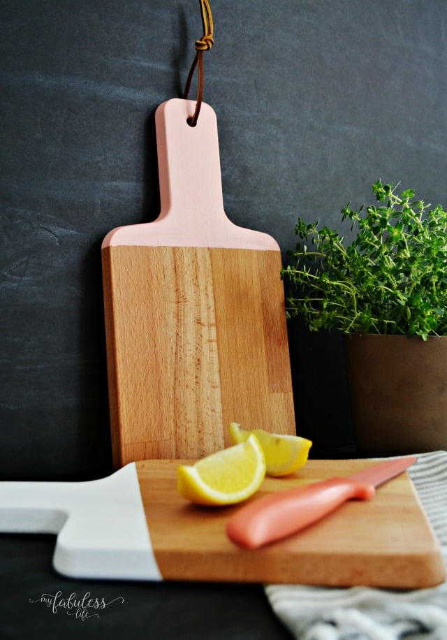 DipDyed Cutting Boards Ikea Kitchen Hacks POPSUGAR Home Photo 6