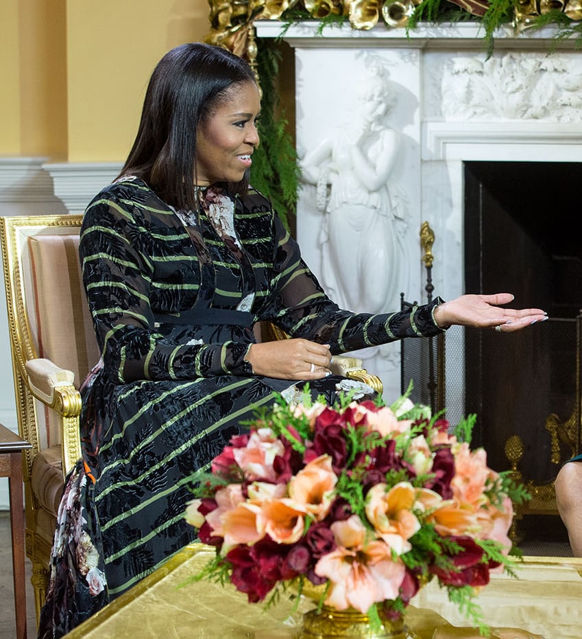 Oprah's Brandon Maxwell Dress For Michelle Obama Interview