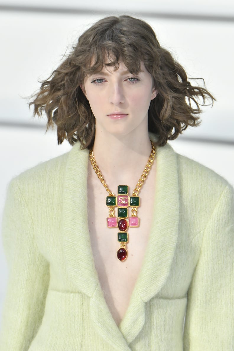 Chanel Runway SS06P CC Feather Necklace | Foxy Couture Carmel