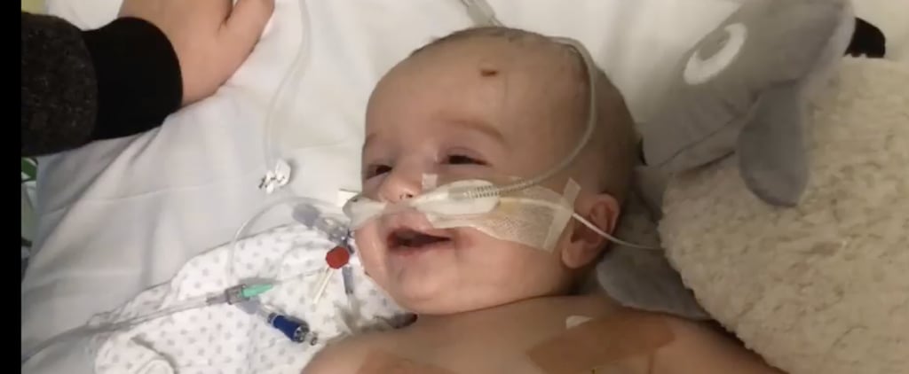 Baby Smiles at His Dad After Waking Up From a Five-Day Coma