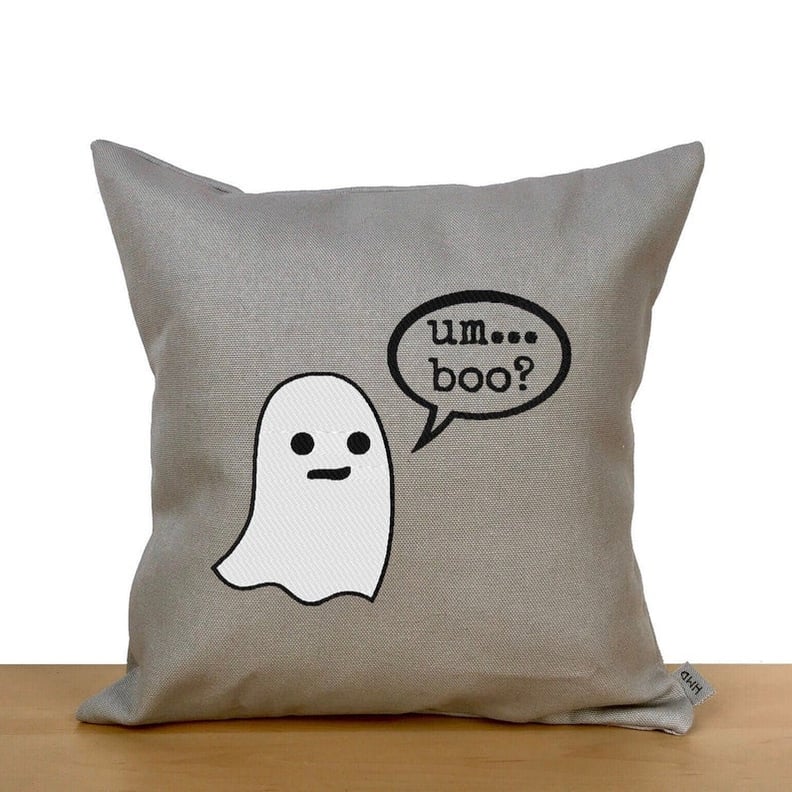 Cute Ghost Throw Pillow