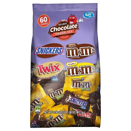 Mars Chocolate Favorites, 60 Pieces