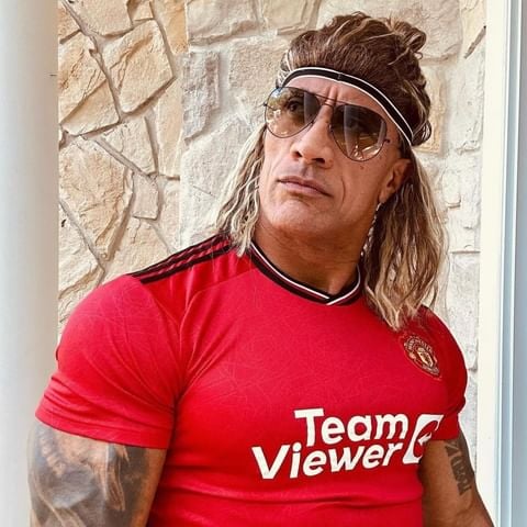 Dwayne Johnson as David Beckham