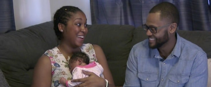 Mom Delivers Baby by Herself