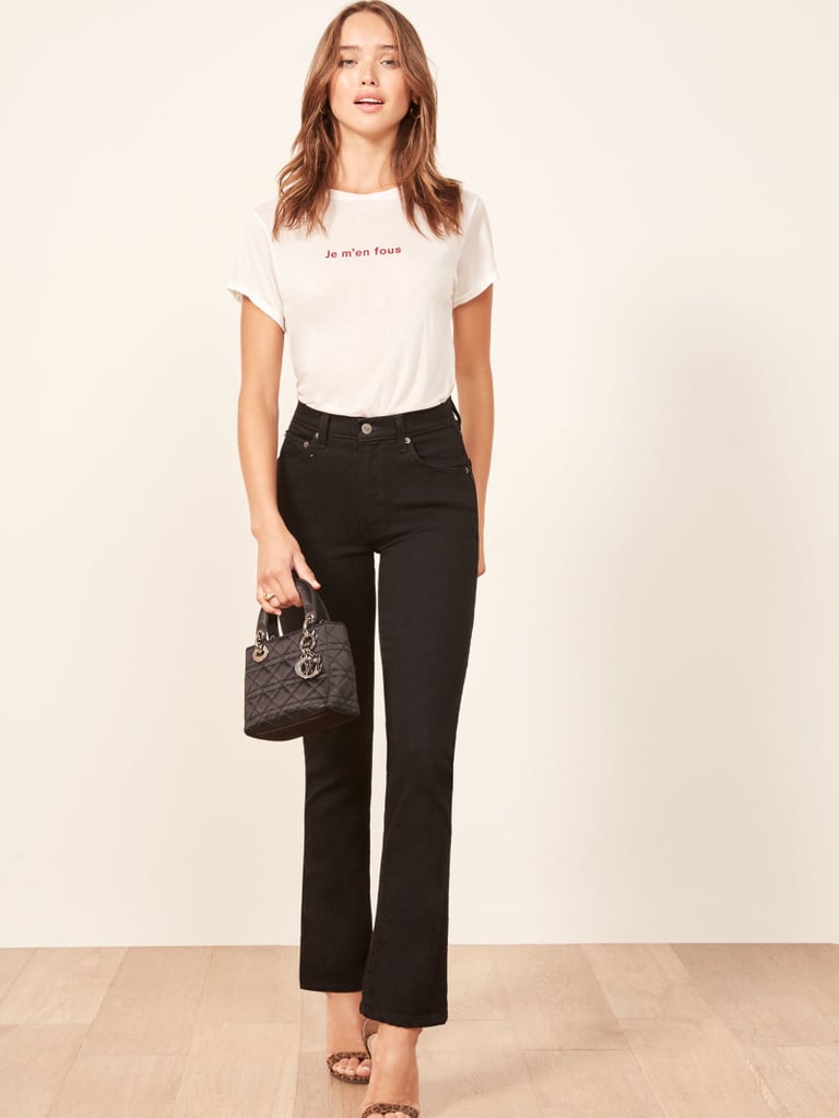 Reformation Liza High Straight Jeans