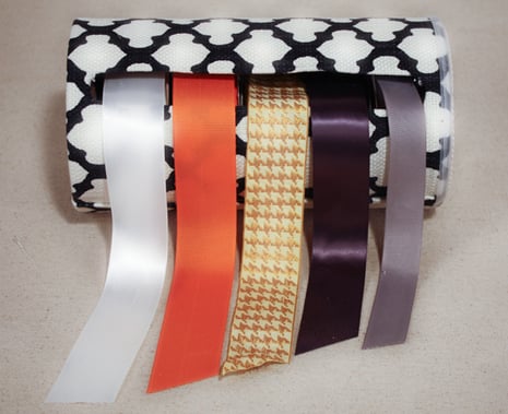 Oatmeal Box Ribbon Holder Oatmeal Box Ribbon Holder
