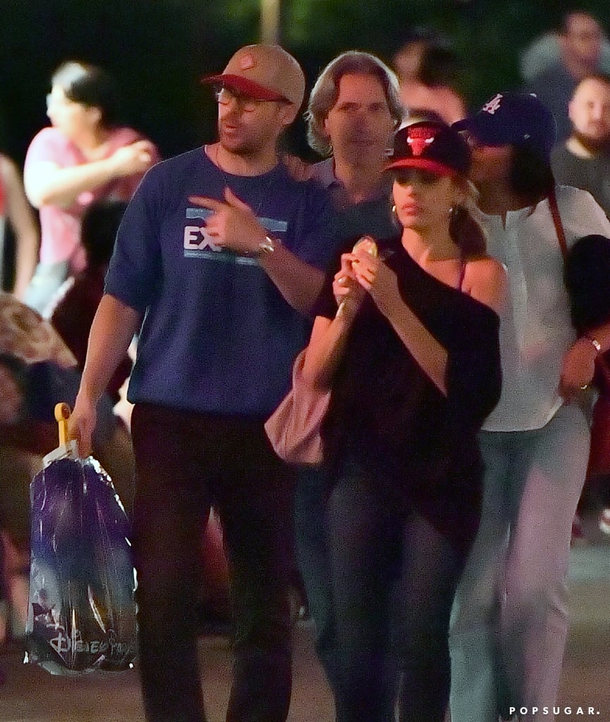 Ryan Gosling and Eva Mendes at Disneyland August 2017