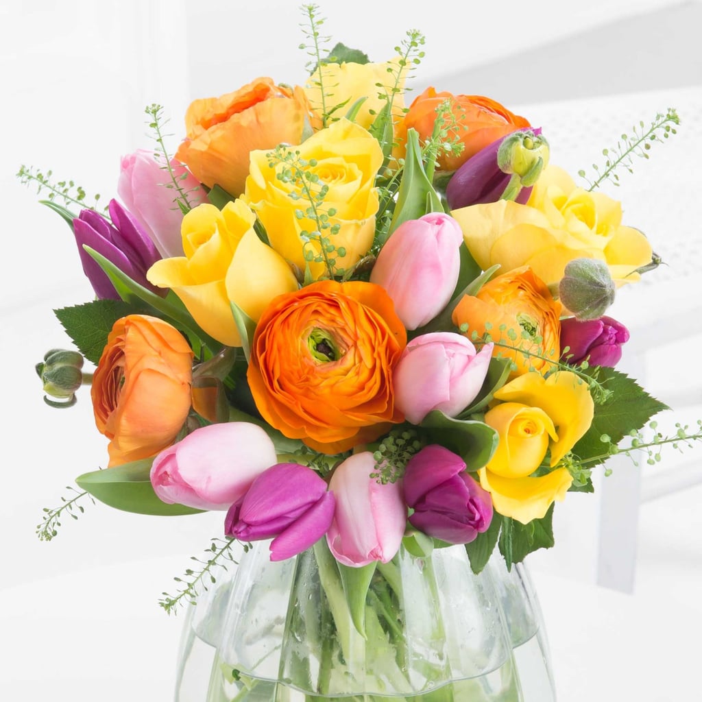 Flying Flowers Sunny Tulips and Roses (£24)
