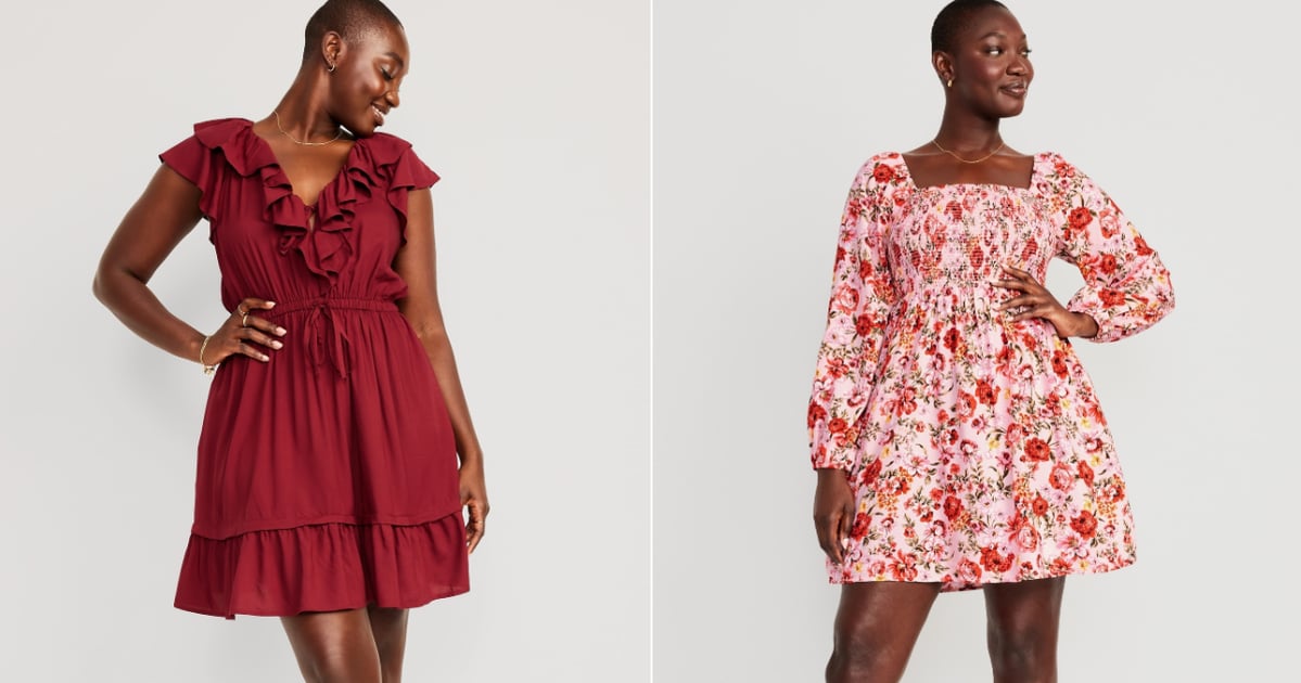 Fall and Winter Wedding-Guest Dresses From Old Navy