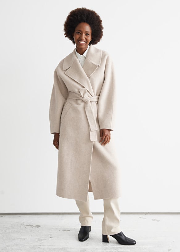 & Other Stories Oversized Wool Coat