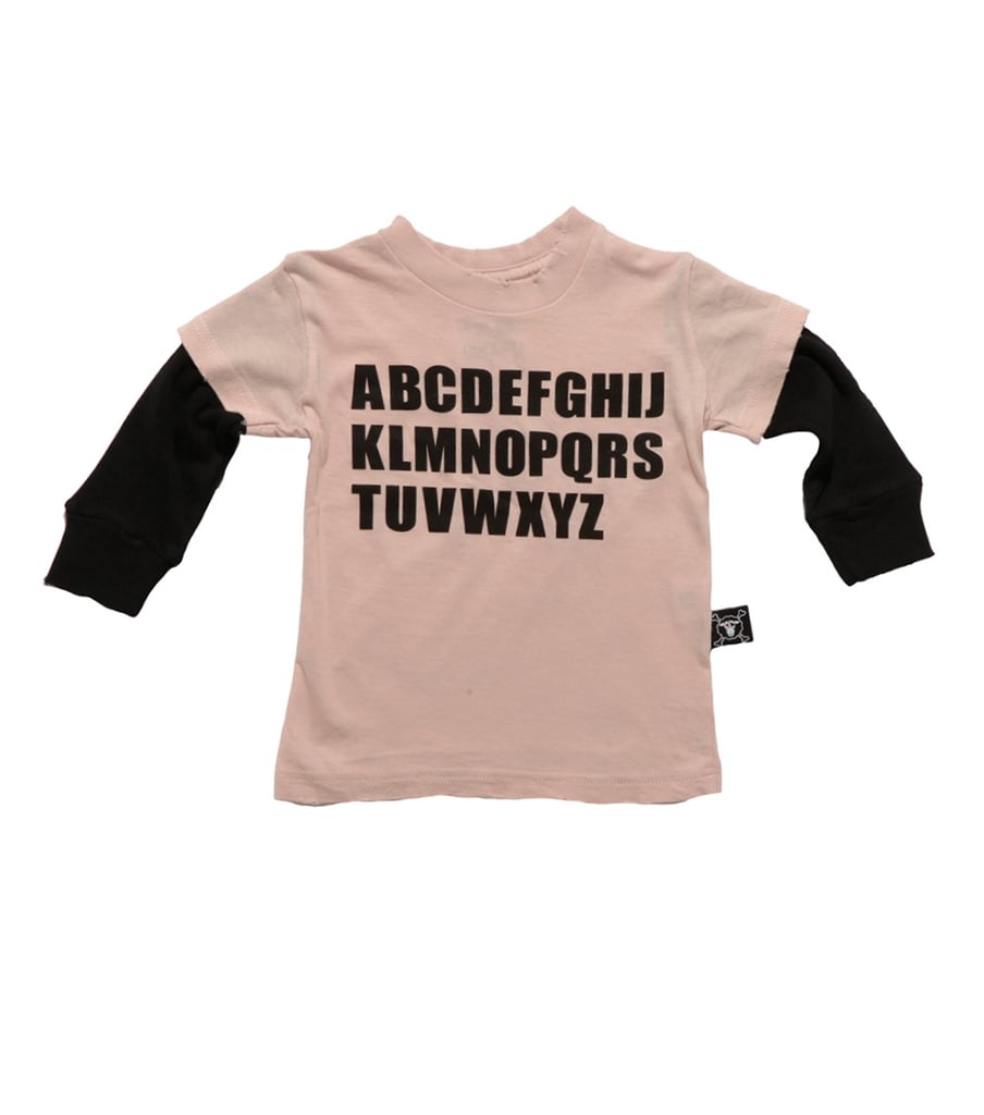 NUNUNU ABC TShirt Cute Graphic Tees For Kids POPSUGAR Family Photo 5