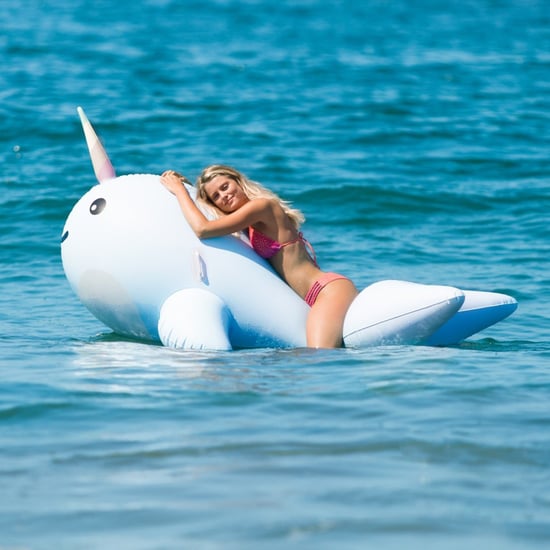 Giant Narwhal Pool Float